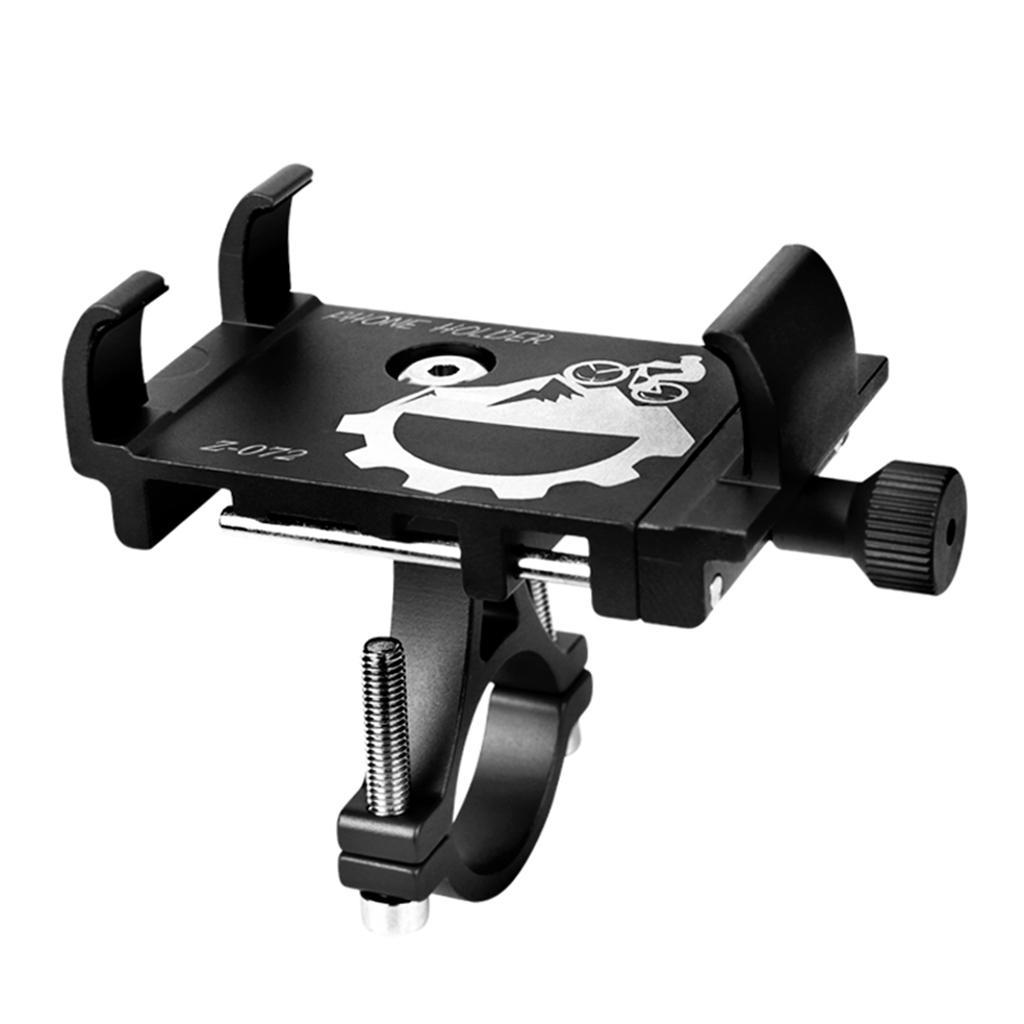 Bike Motorcycle  Handlebar Mount Holder Stand For 3.5"-6.5"  Black
