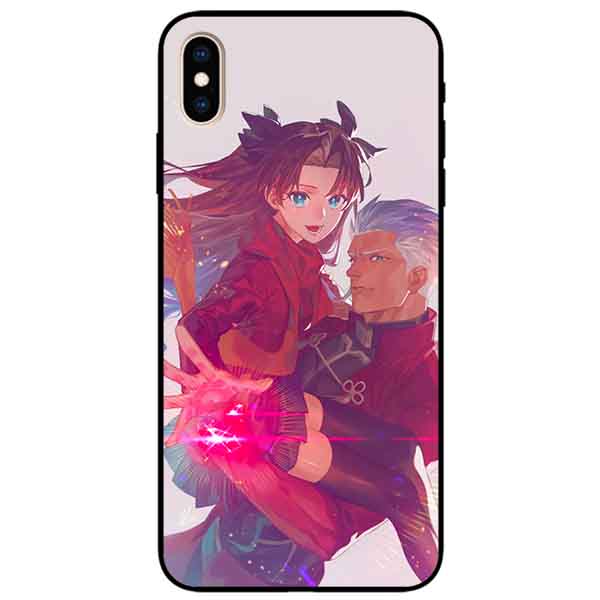 Ốp lưng in cho Iphone X/ Xs Mẫu Cặp Đôi Hạnh Phúc