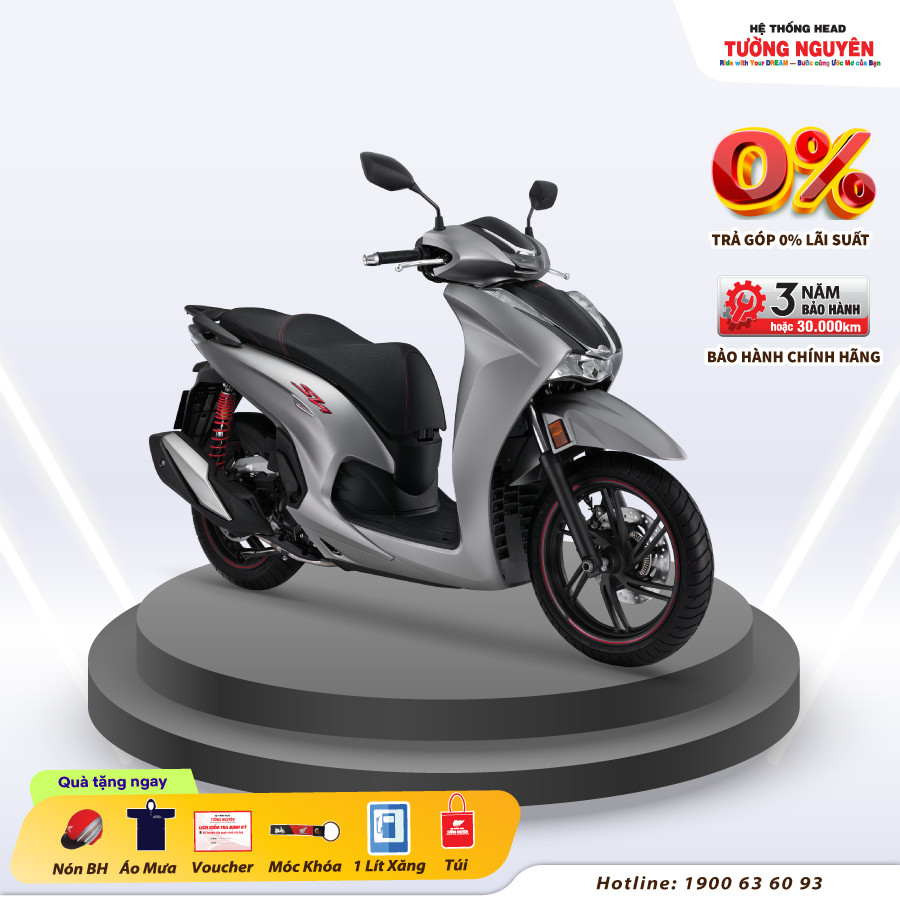 Xe Máy Honda SH 350i 2023 - Phiên Bản Thể Thao - Xám Đen