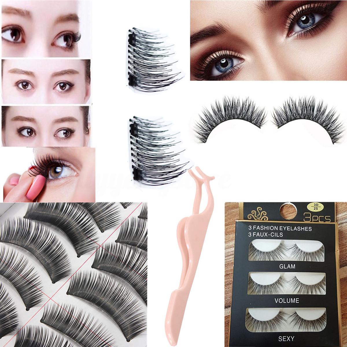 Mi giả lông chồn 3D cho ánh nhìn quyến rũ thu hút Fashion Eyelashes (3 Đôi)