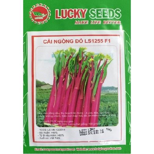 Hạt giống rau cải ngồng đỏ CT342 - Gói 5gram