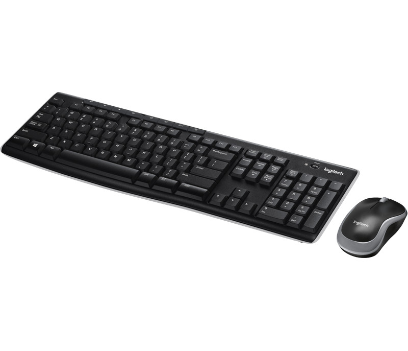 Combo Bàn phím và Chuột Không dây Logitech MK270 - Hàng Chính Hãng