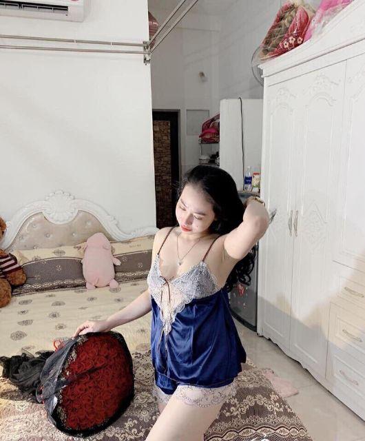 Bộ đùi ngủ 2 dây phi lụa
