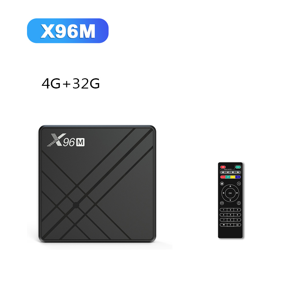 Hộp TV thông minh X96M Android 9.0 Allwinner H603 Cortex-A53 Quad Core 64 Bit - Hỗ trợ WiFi Thẻ TF 6K
