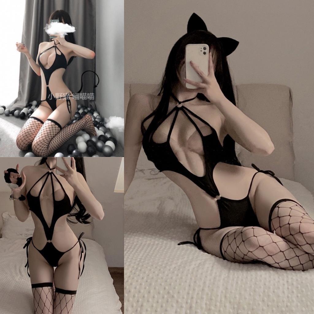 Bộ Đồ bikini buộc dây bên hông Cosplay hở Lưng gợi cảm