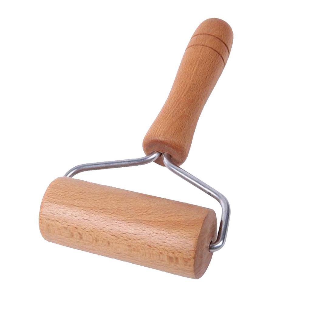 High Quality Wooden Rolling Pin Hand Pastry Dough Roller Mold Kitchen Tool A