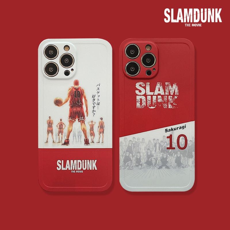 Ốp Lưng Silicon Cho Iphone 14 Pro Max / 14 Pro / 13 Pro Max / 12 Pro Max Họa Tiết Slam Dunk - Bum Store Galax Case