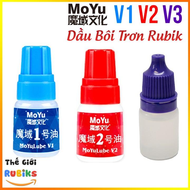 Moyu Lube V1 / V2 / V3 Dầu Bôi Trơn Rubik dùng cho WRM 2021 Maglev, GAN 12 Maglev, M Leap, Tornado, RS3M 2021.