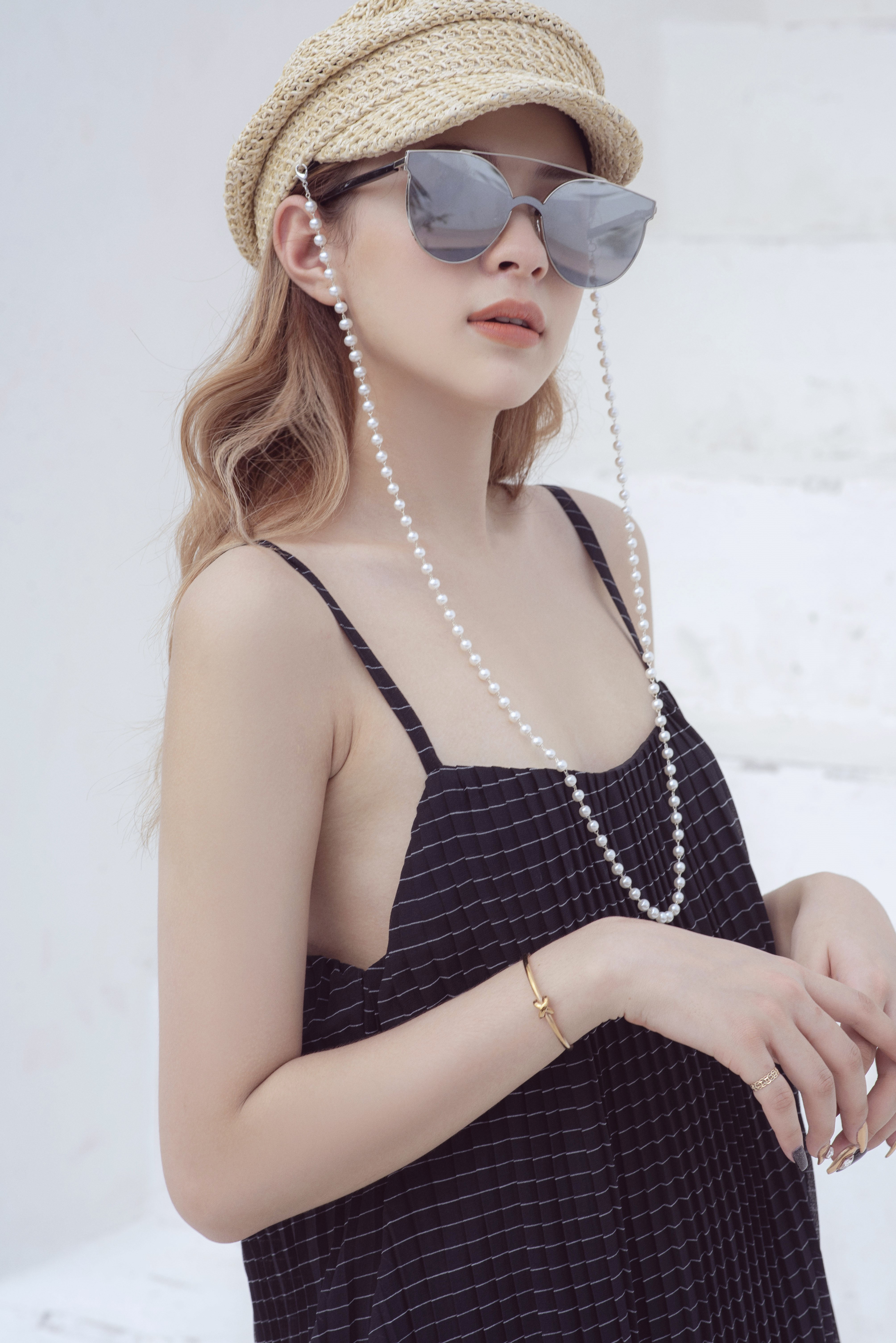 Đầm 2 dây dập li
