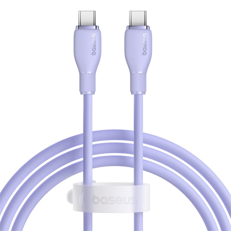 Cáp Sạc Siêu Nhanh Baseus Pudding Series Type-C to Type-C 100W (Fast Charging Data Cable) - Hàng chính hãng