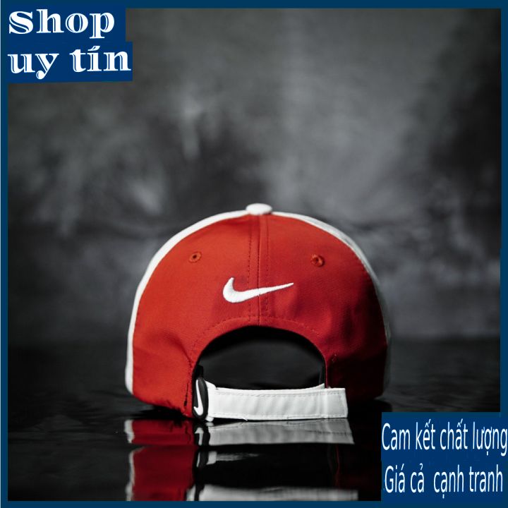 [ Miễn ship / giảm giá ] MŨ NÓN LƯỠI TRAI NAM NỮ GOLD ĐỎ TRẮNG CAO CẤP