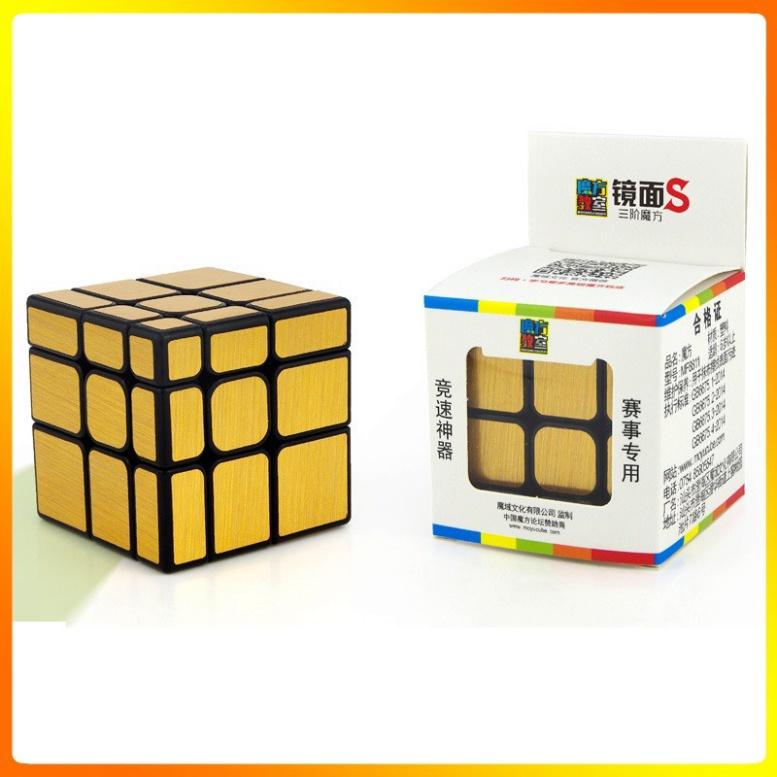 Đồ chơi Rubik 3x3 Biến Thể Rubik Mirror QiYi Khối Lập Phương Rubik Tráng Gương Vàng Tráng Gương Bạc