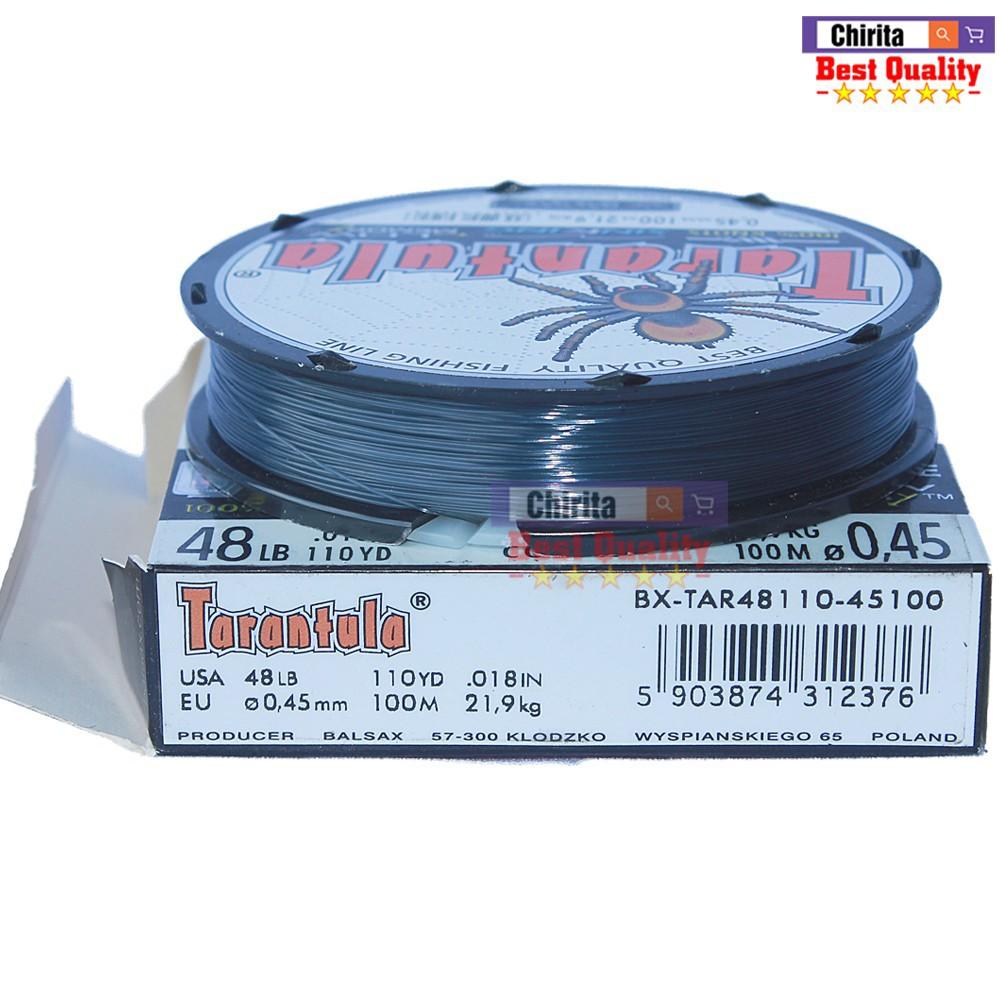 Dây Cước Câu Cá TARANTULA BALSAX 100m- 0.50mm Tải Trọng 27,1 Chirita