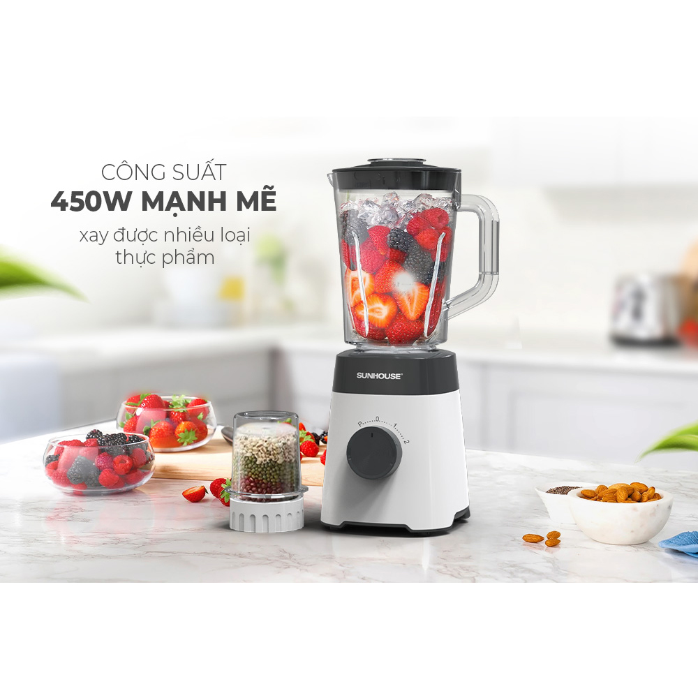 Máy xay sinh tố đa năng Sunhouse SHD5114 - Hàng chính hãng