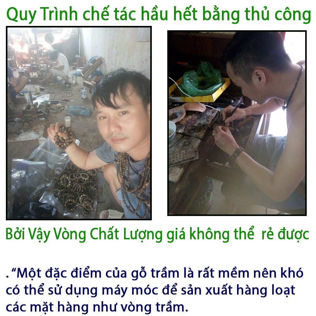 Vòng Tay Trầm Hương Thật Chuỗi Hạt Trầm Hương 108 hạt Chất Lượng Tuyệt Vời