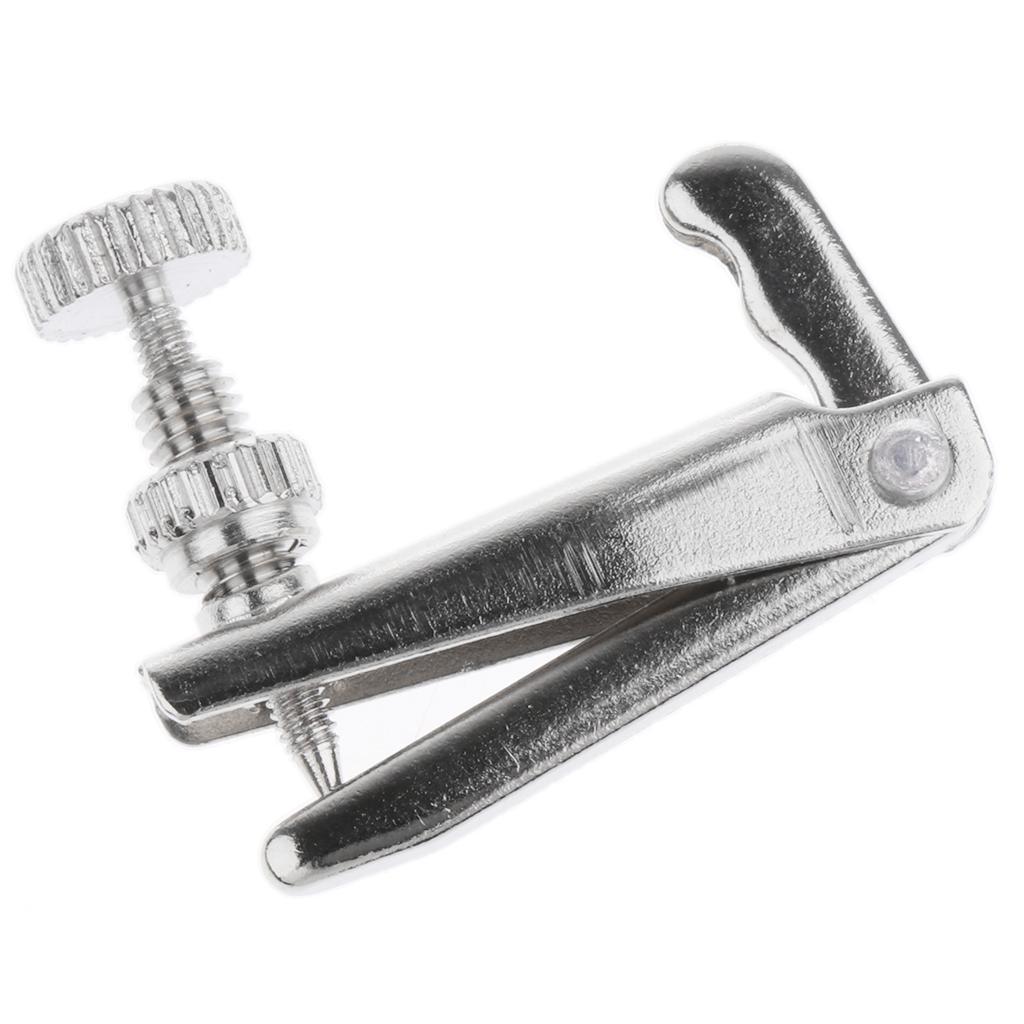 1pc Metal Violin Fine Tuner Adjuster for 4/4 4/3 1/2 Scale Violin Parts