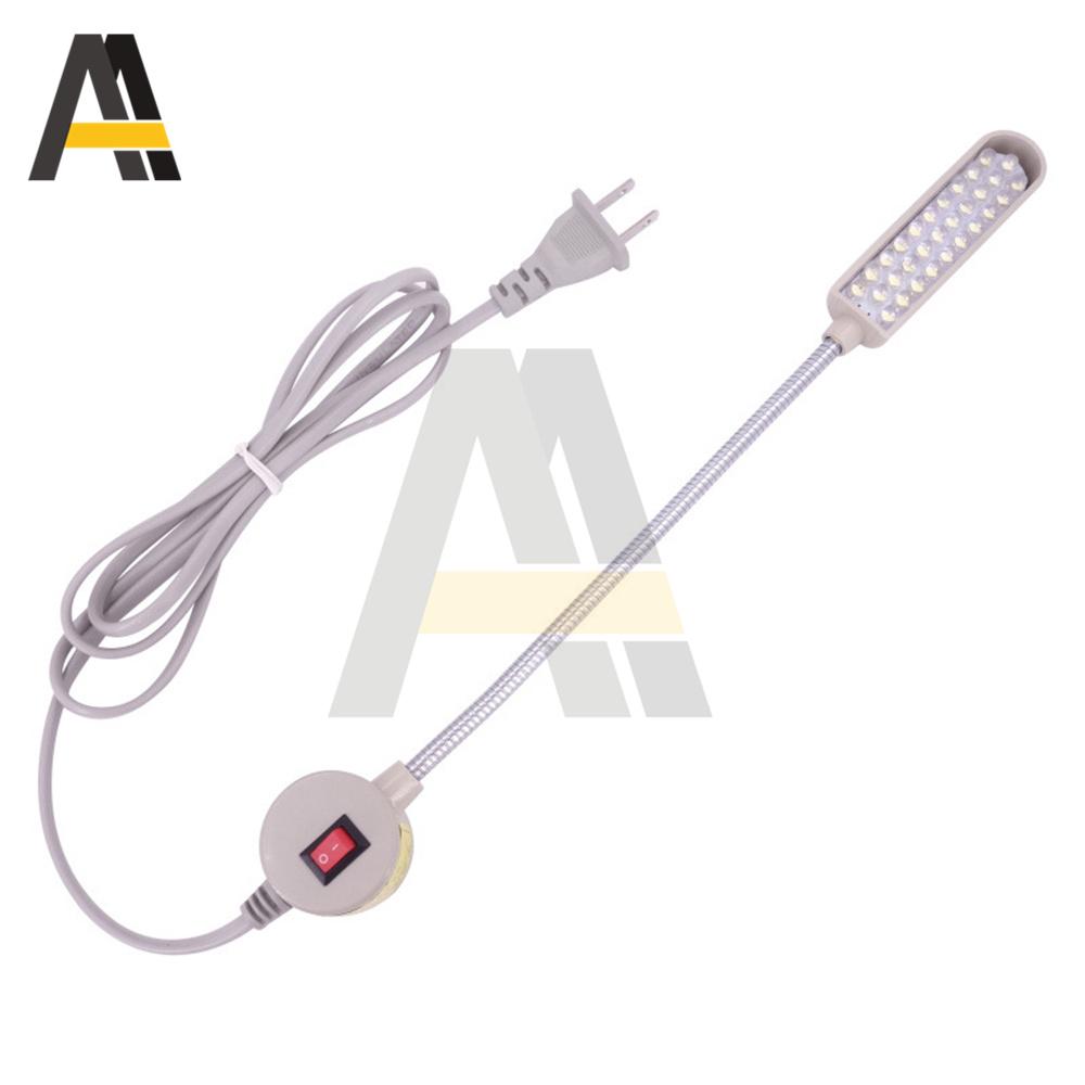 30 LED Industrial Lighting Sewing Machine Lights Multifunctional Flexible Work Lamp Magnetic Sewing light for Drill Press Lathe
