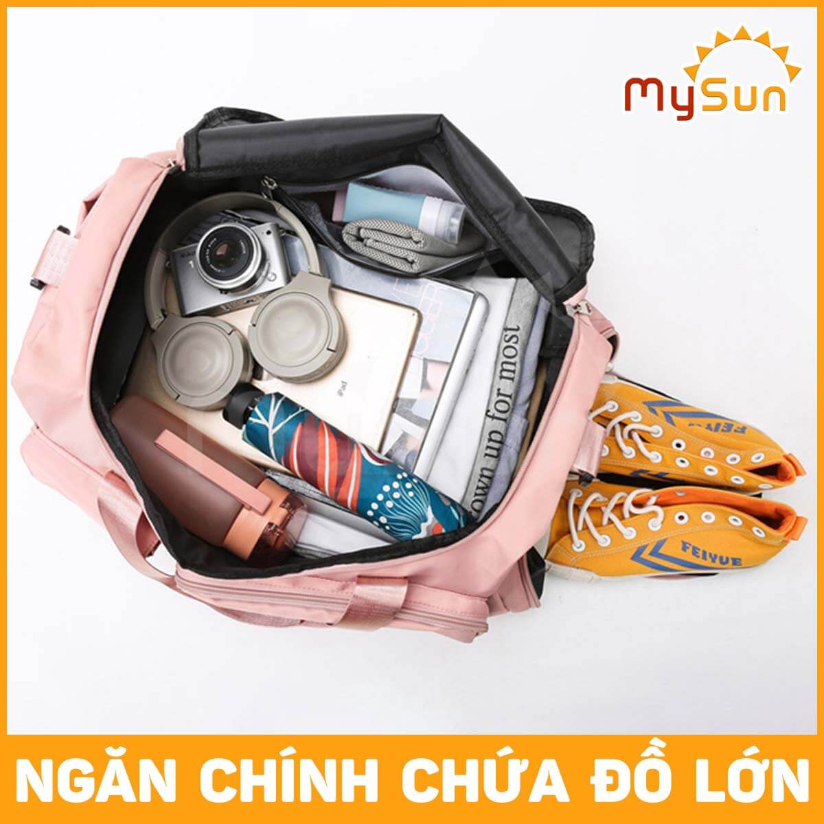 Balo du lịch cỡ lớn siêu nhẹ chống nước đẹp cho nam, nữ cao cấp chính hãng MySun Move