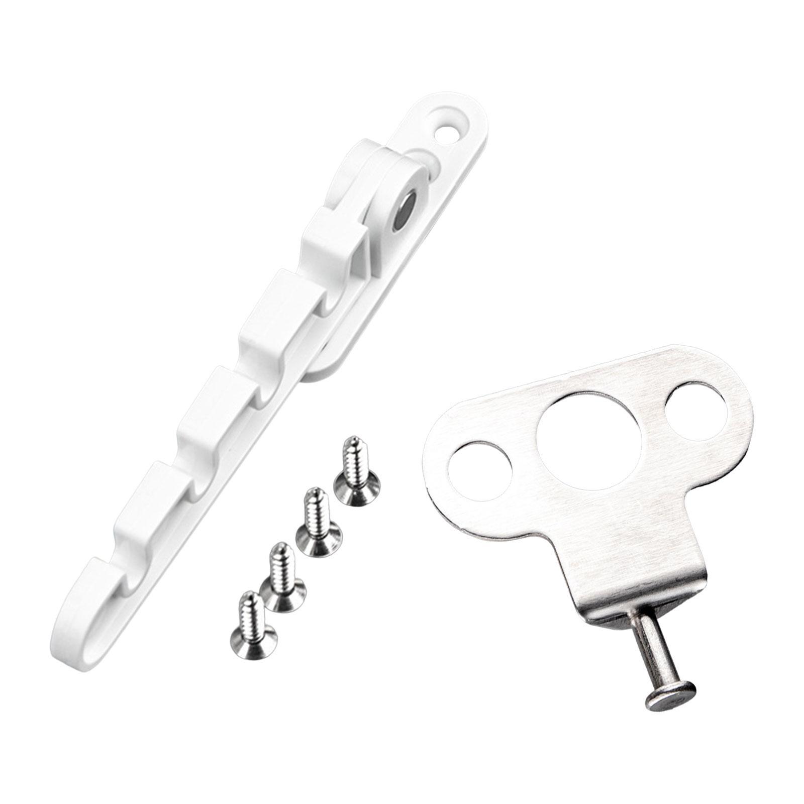 Childproof Window Restrictor, Child Safety Window Stopper, 4 Gear against Easy to Install and Use Window Lock for Dormitory Home