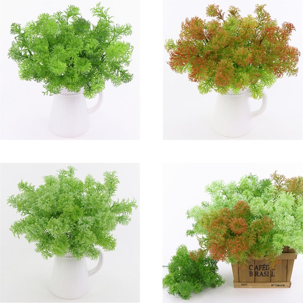 2x Artificial Succulents Plants Bonsai Plastic Succulent Plants Home Decor