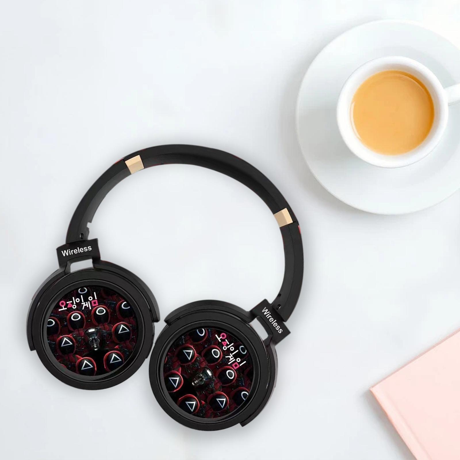 Bluetooth Headphones Soft Earmuffs for Lightweight Adults Kids