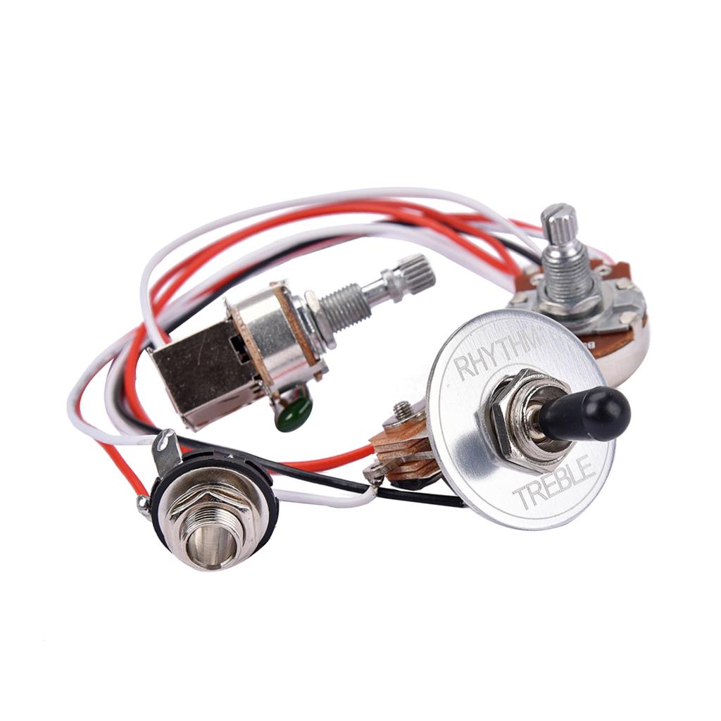 Baoblade 1 Bộ Đàn Guitar Điện Có Dây Dây W/Jack Chuyển Đàn Guitar Thay Thế