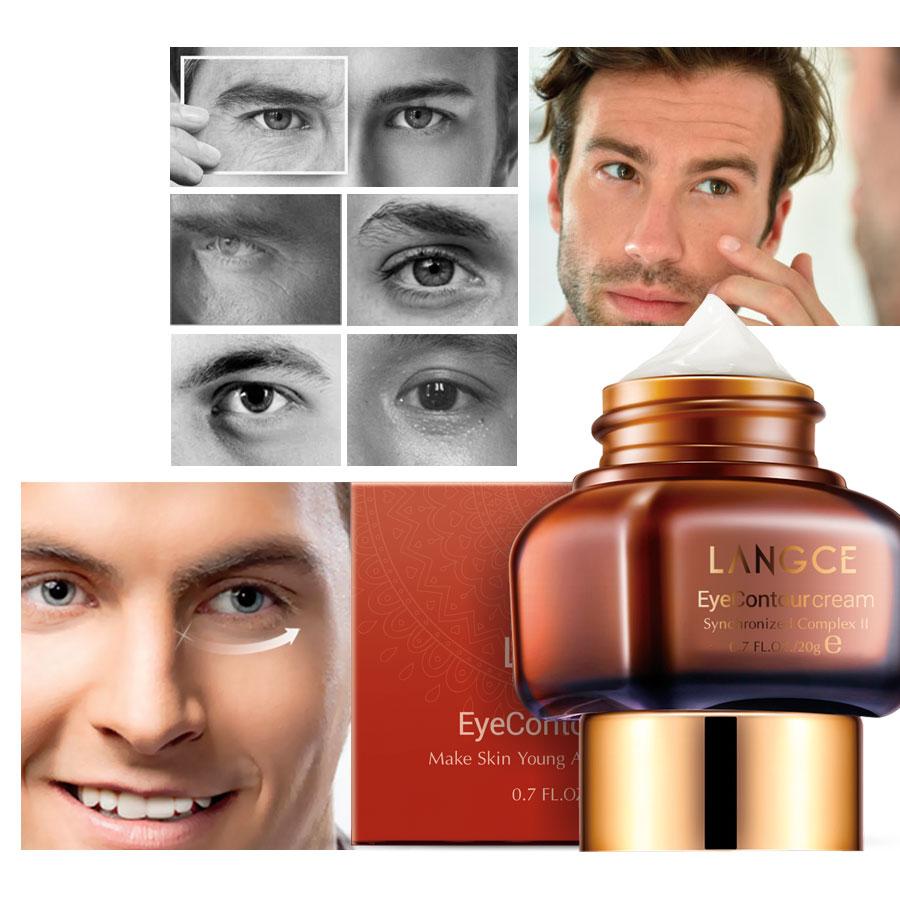 EYE CONTOUR KEM VÙNG MẮT CẤP+DƯỠNG ẨM, GIẢM KHÔ NGỨA 20g LANGCE DÀNH CHO NAM