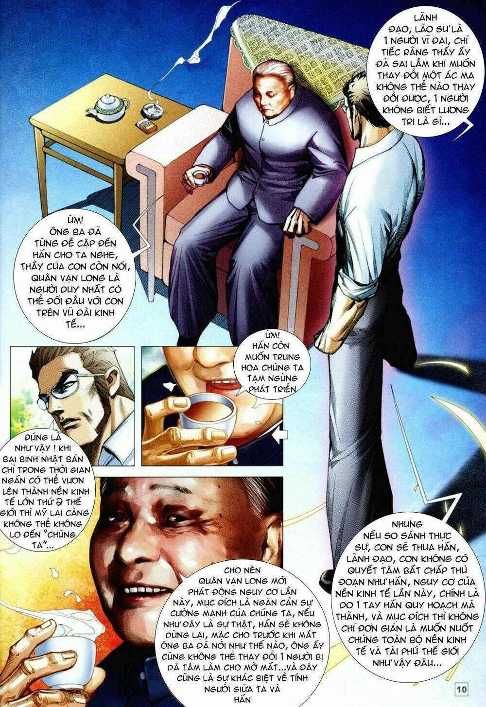 long hổ soái chapter 4 10