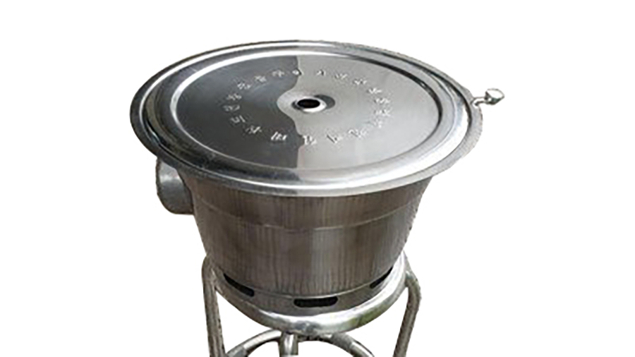 Bếp nướng than hoa, bếp nướng lắp âm bàn hút khói âm BBQ Hàn Quốc