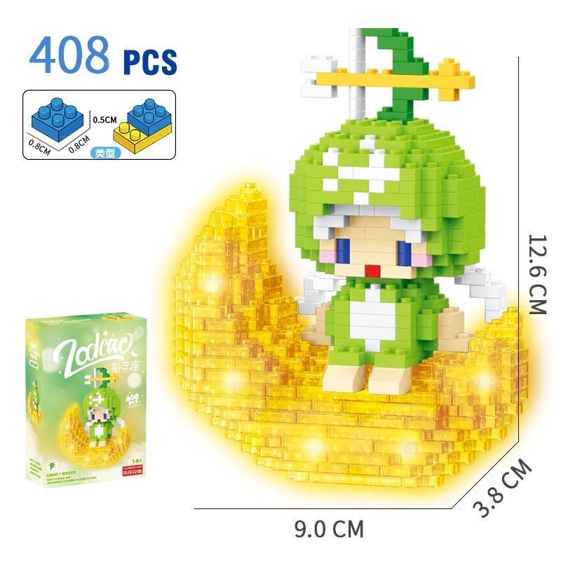 Đồ chơi lắp ráp mini 3D - 12 cung hoàng đạo