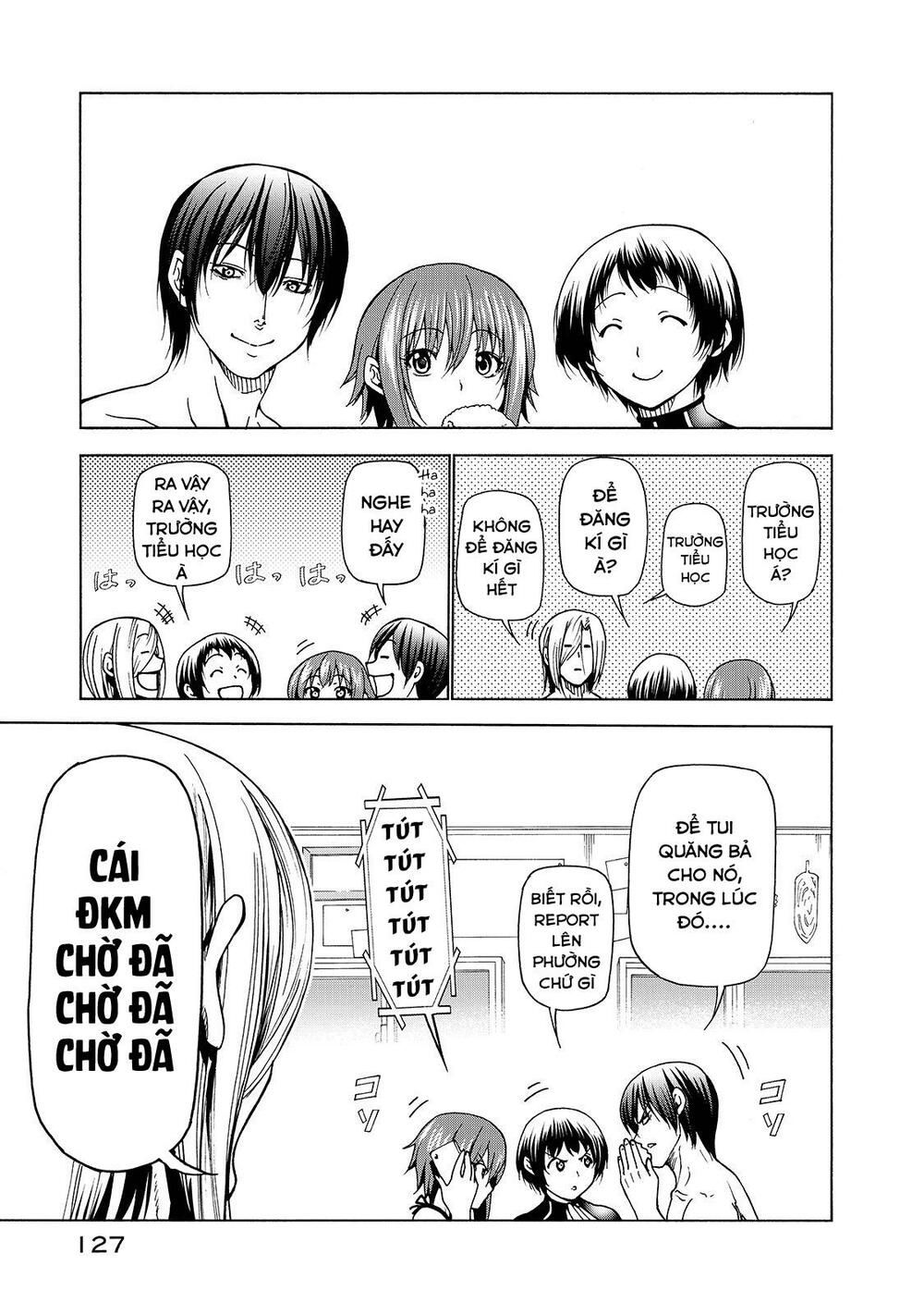 cô gái thích lặn - grand blue chapter 33 3