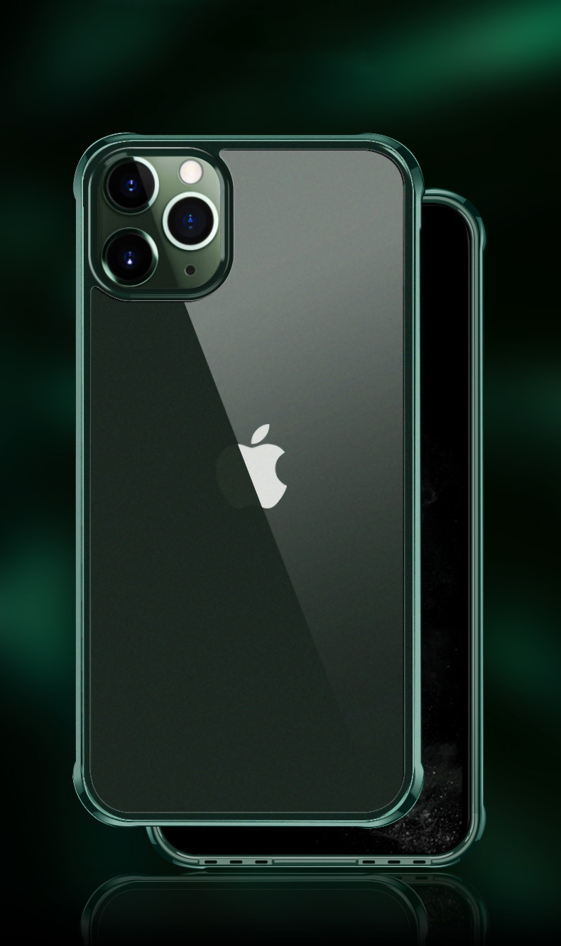Ốp Hybrid TPU + Acrylic Mate Leeu Design dành cho iPhone 11 Pro Max _ Hàng Nhập Khẩu