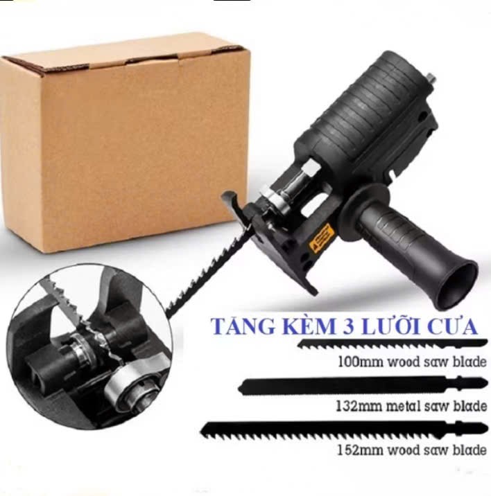 Đầu chuyển đổi máy khoan thành máy cưa
