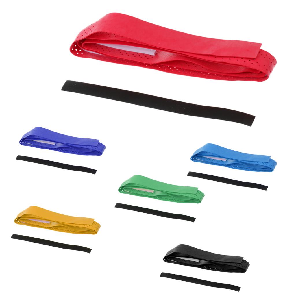 Non-slip Stretchy Tennis Badminton Racquet Fishing Rod Grip Tape Handle Wrap