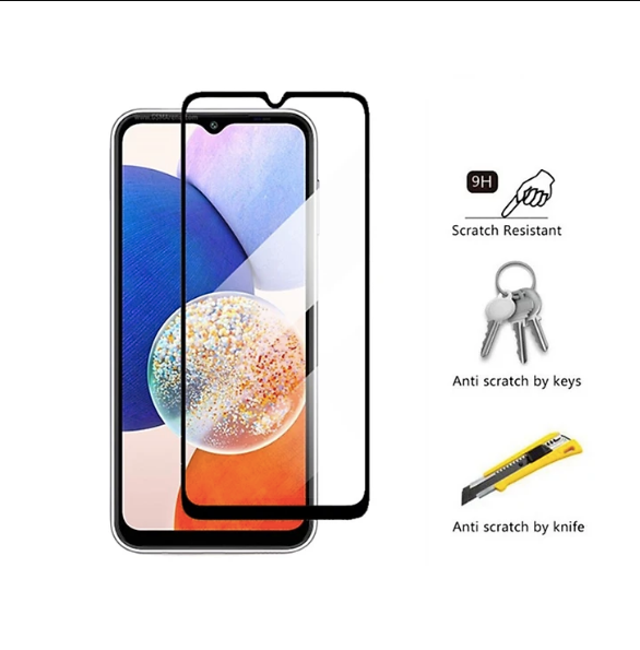 Kính Cường Lực Full Màn 9D Cho Xiaomi Redmi 13C 4G/ 5G/ POCO C65 Tấm Dán Màn Hình Độ Cứng 9H - Hàng chính hãng