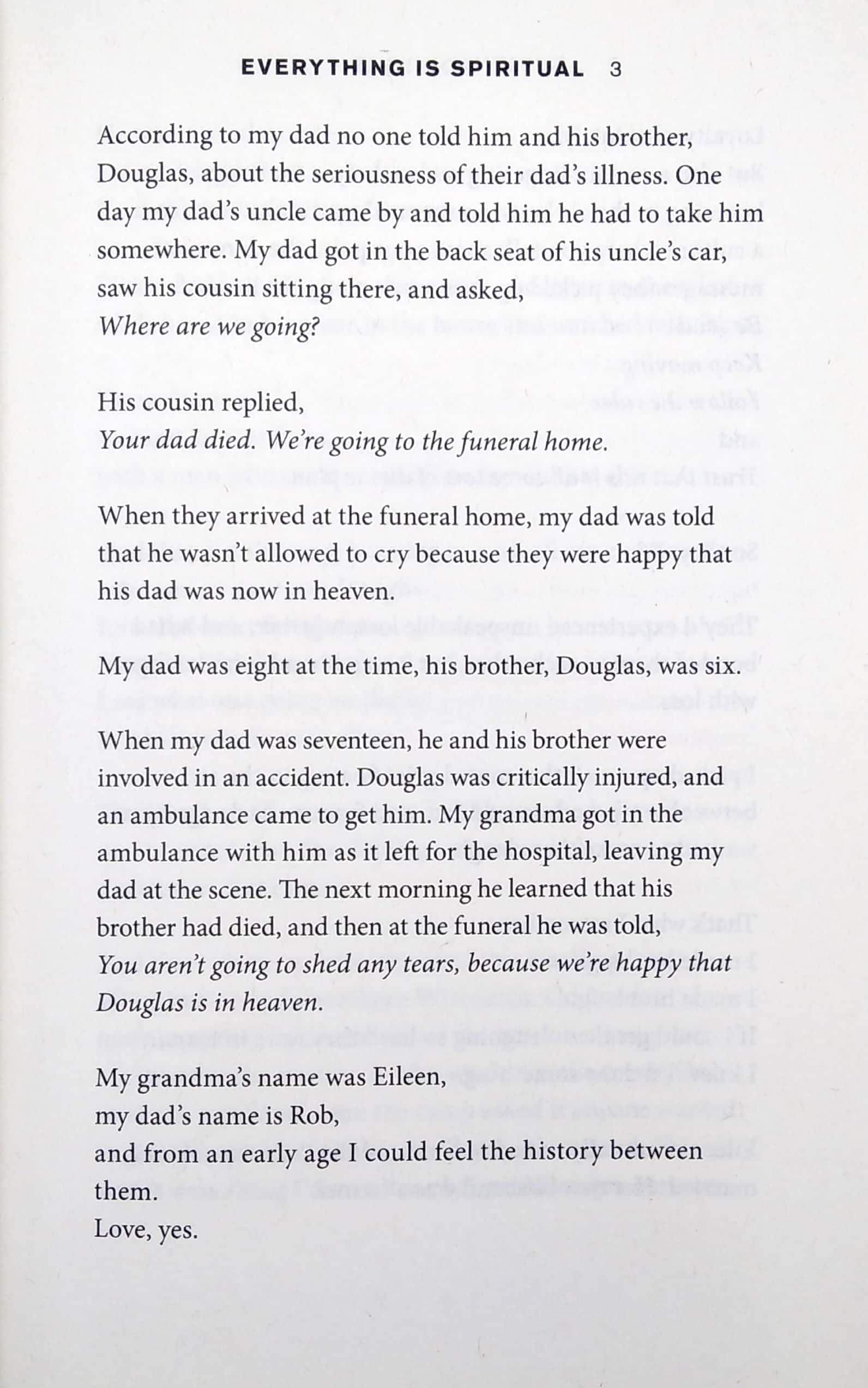 Everything Is Spiritual