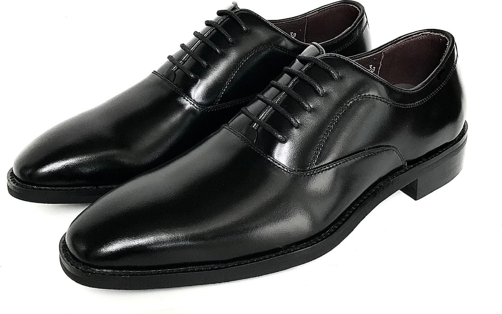 Giày Tây Oxford Nam Công Sở Thanh Lịch Da Bò Nguyên Tấm Cao Cấp Nhập Khẩu Ý - Màu Đen & Nâu - Đế phíp Carbon - HT002