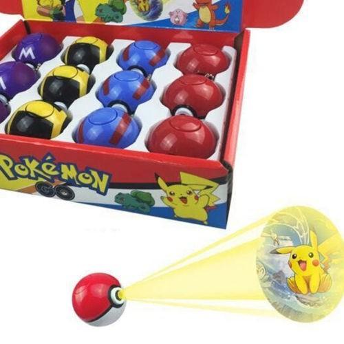 Mô hình quả bóng Pokemon móc chìa khóa trang trí