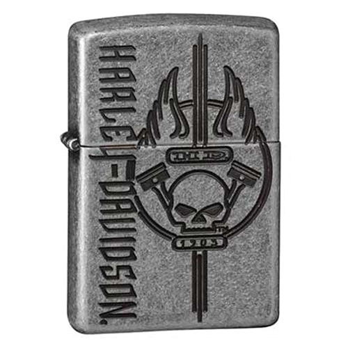 Hình ảnh Bật Lửa Zippo 29280 - Bật Lửa Zippo Hd 1903 Armor Antique Silver Plate