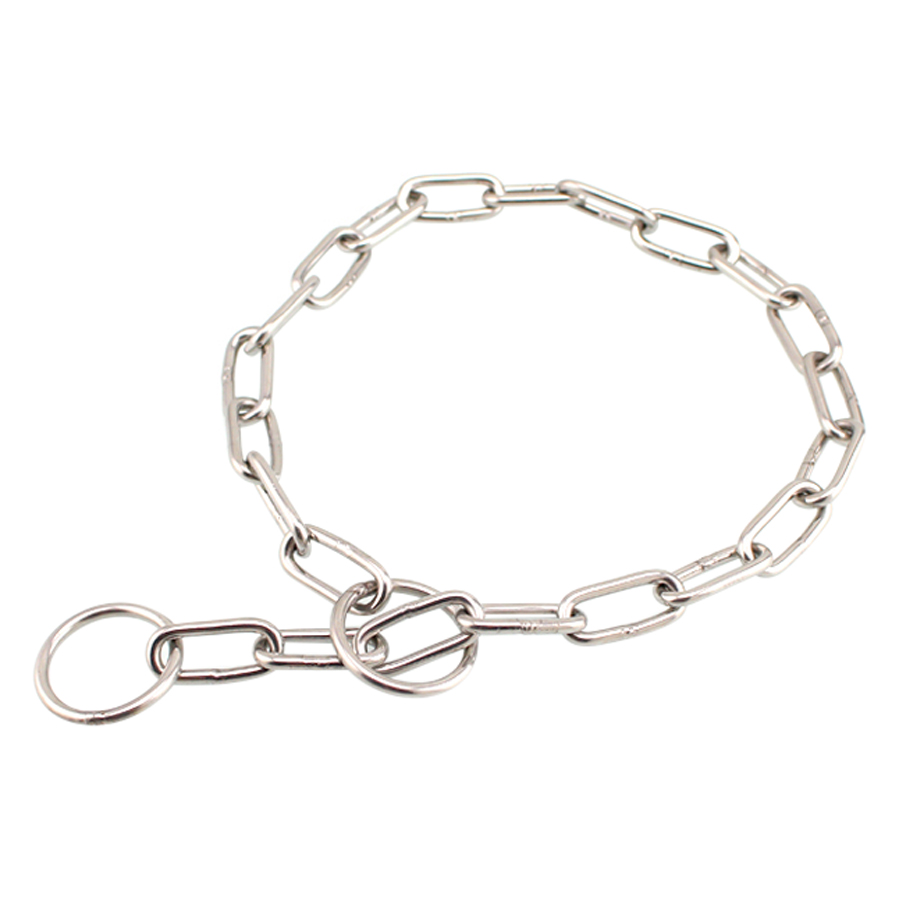 Vòng Cổ Inox Cho Chó Kún Miu