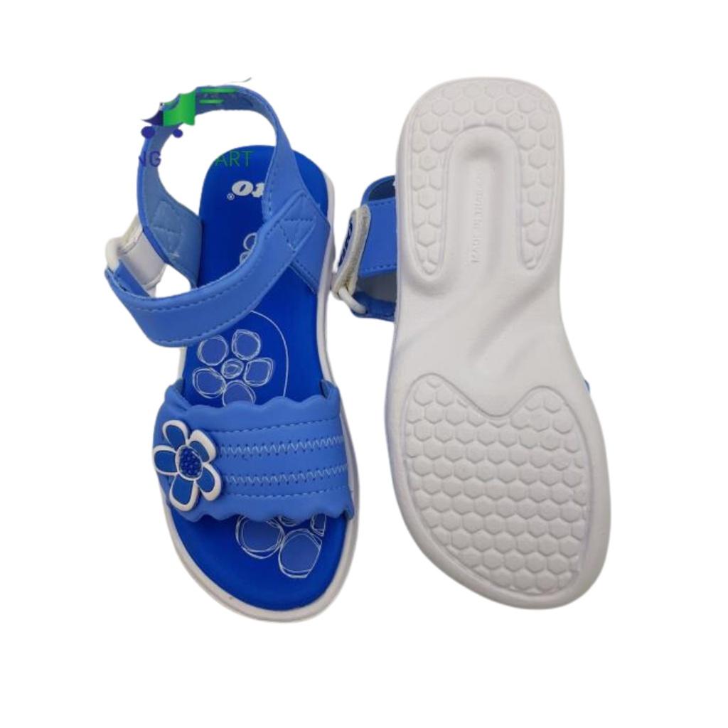 Dép sandal bé gái Kito YSDC 8093 , xốp nhẹ, đi êm chân - Cam - Tím