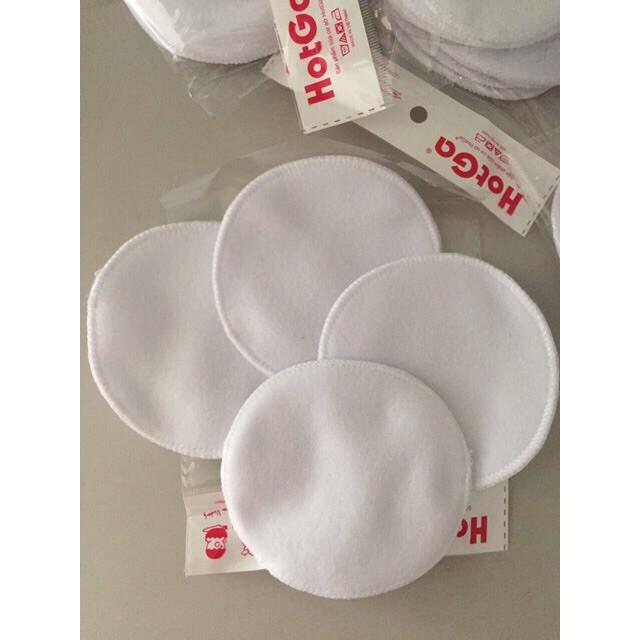MIẾNG LÓT THẤM SỮA VẢI DÙNG NHIỀU LẦN HOTGA ( 1 set 4 miếng)