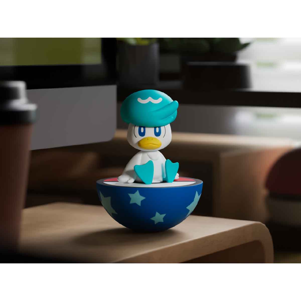 Đồ Chơi Mô Hình Pokemon Lật Đật - Quaxly POKEMON TOYS QUAXLY/LBW24001