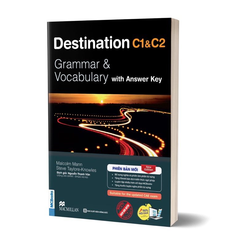 Sách - Trọn Bộ 3 Cuốn Giáo Trình Destination Grammar &amp; Vocabulary B1, B2 và C1&amp;C2 (mới nhất 2023 kèm đáp án và fie nghe)