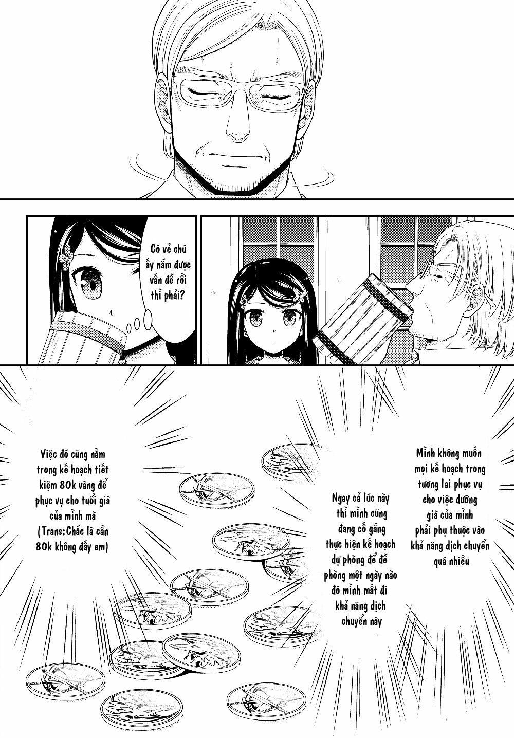 tiết kiệm 80.000 vàng ở thế giới khác cho tuổi già của tôi chapter 41.2 12
