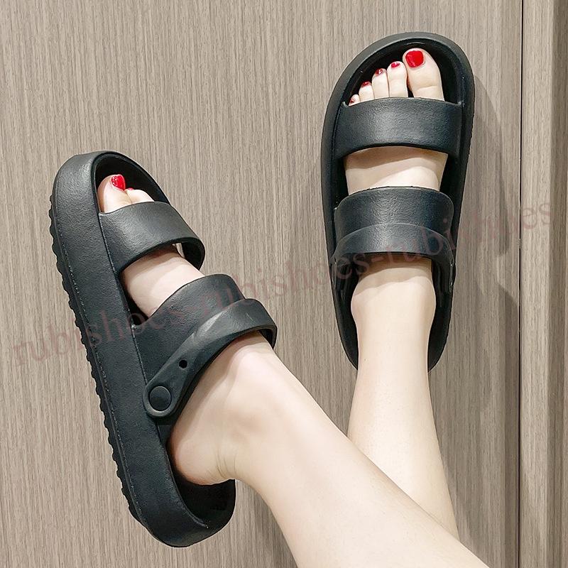 DÉP SANDAL BÁNH MÌ ''RUBISHOES'' NAM NỮ 2 QUAI NGANG SIÊU ÊM-SDA17