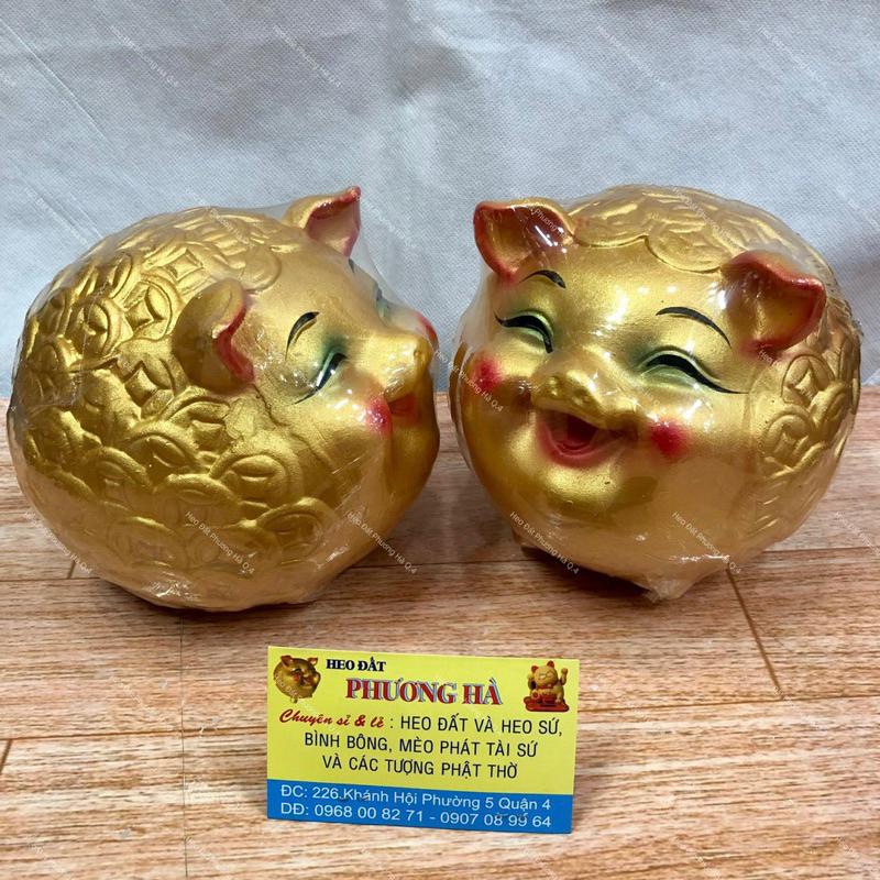 Ống Heo Đất Tiết Kiệm Đồng Tiền Vừa Cỡ Bằng Bàn Tay