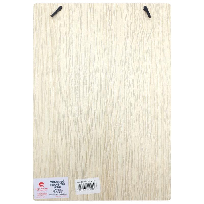 Tranh Gỗ Decor Trang Trí - Ngọc Phương NP003 - Khi Bạn Yêu Đời