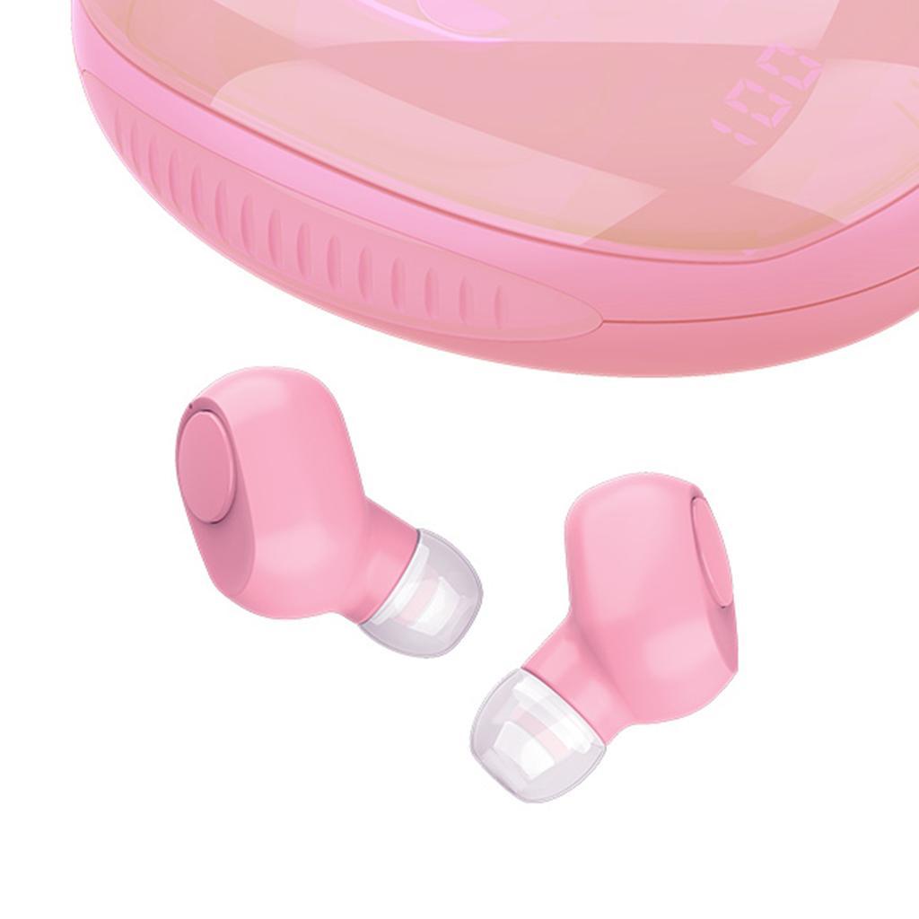 True Wireless Bluetooth Earphones Earbuds Headphones w/Charging Case Blue