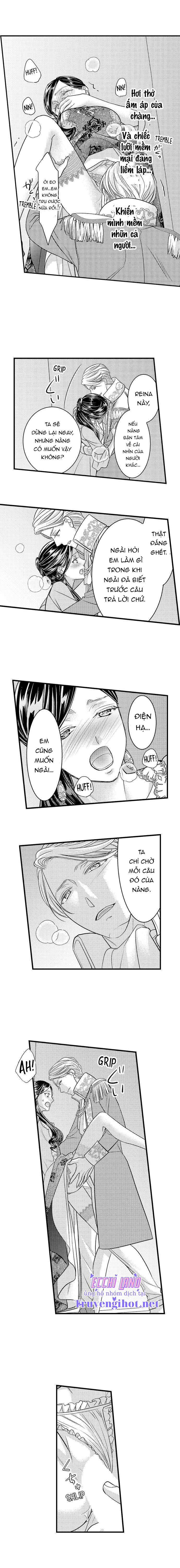 chuyển sinh vào thế giới khác ~ nếu muốn trở thành nữ hoàng hãy tìm cách để được hoàng đế sủng ái vào ban đêm chapter 47.1 7